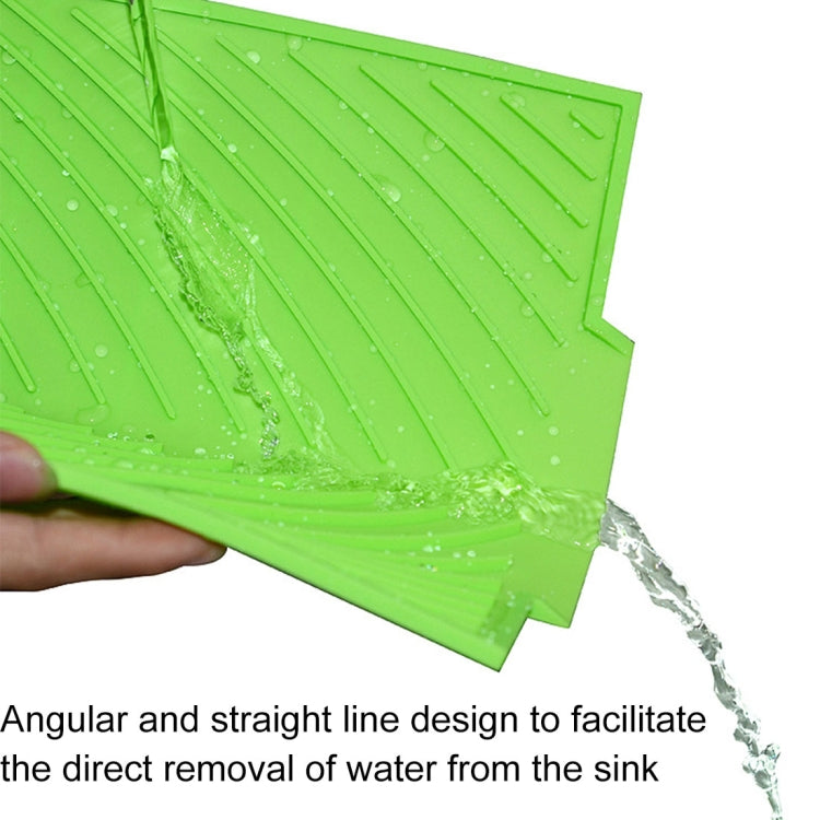 Tapis de filtre à eau pliable en silicone multifonctionnel et isolant