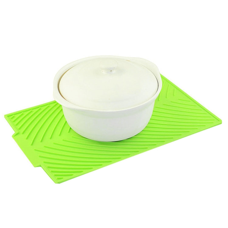 Tapis de filtre à eau pliable en silicone multifonctionnel et isolant