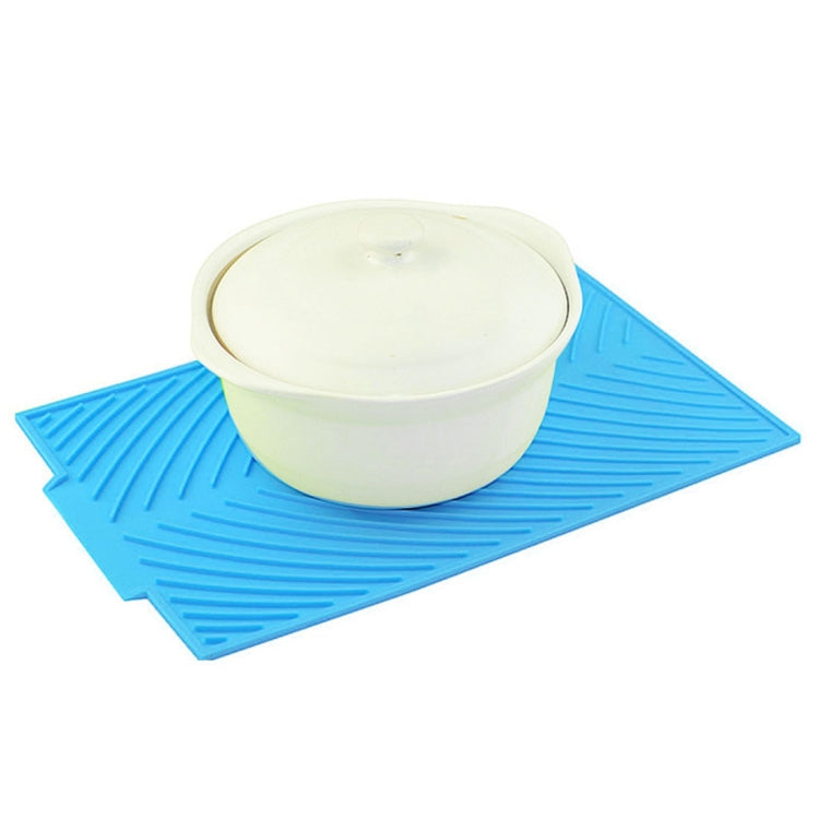 Tapis de filtre à eau pliable en silicone multifonctionnel et isolant