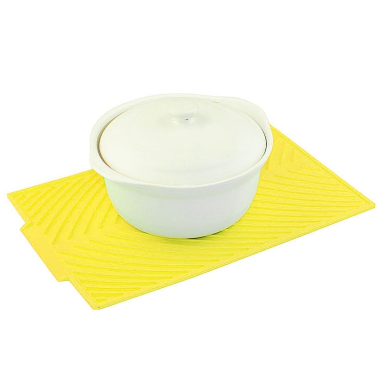 Tapis de filtre à eau pliable en silicone multifonctionnel et isolant