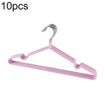 10 pièces étendoir à vêtements antidérapant sans trace en acier inoxydable PVC pour usage domestique