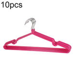 10 pièces étendoir à vêtements antidérapant sans trace en acier inoxydable PVC pour usage domestique