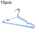 10 pièces étendoir à vêtements antidérapant sans trace en acier inoxydable PVC pour usage domestique