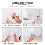 Déflecteur de vent pour climatisation, capot mural pour chambre, pare-brise universel anti-courant d'air direct pour bébé, déflecteur de vent pour climatisation