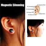 3 Paires de Boucles d'Oreilles Thérapie Magnétique de Massage des Points d'Acupuncture pour Soin de Santé