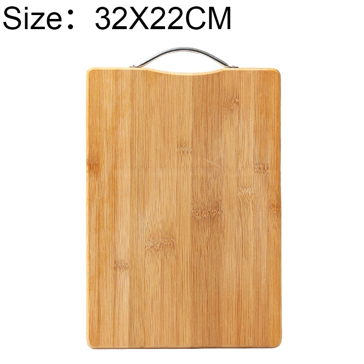 Bloc à découper rectangulaire en bambou épaissi pour cuisine, Dimensions : 32 cm x 22 cm