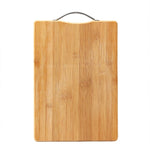 Bloc à découper rectangulaire en bambou épaissi pour cuisine, Dimensions : 32 cm x 22 cm