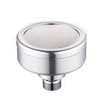 Pommeau de douche supérieur pressurisé rond en aluminium spatial, amovible et lavable, taille : 82 mm, motif A