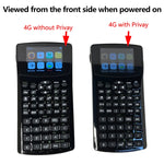 Calculatrice e-book anti-regard avec écran 2,4 pouces, support enregistrement sonore / radio / lecture musique et vidéo, calculatrice scientifique anti-regard