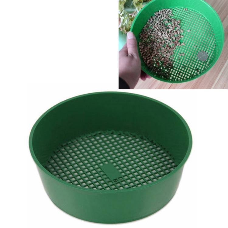 Tamis en Maille Plastique Tamis à Terre Filet en PE Outils de Jardin Fournitures de Jardinage, Diamètre du Tamis : 3 x 3.5mm, Tamis en Maille Plastique