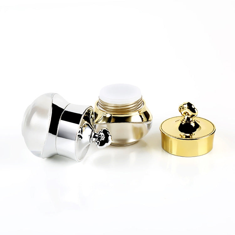 Récipients de voyage en acrylique avec couvercles hermétiques, adaptés pour les crèmes visage, mains et corps, 5 ml