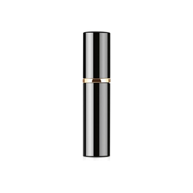 Vaporisateurs de parfum portables mini rechargeables en verre à brume fine avec extérieur métallique, 5 ml