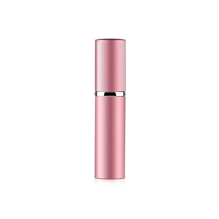 Vaporisateurs de parfum portables mini rechargeables en verre à brume fine avec extérieur métallique, 5 ml