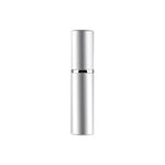 Vaporisateurs de parfum portables mini rechargeables en verre à brume fine avec extérieur métallique, 5 ml