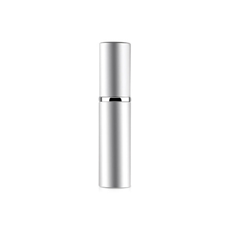Vaporisateurs de parfum portables mini rechargeables en verre à brume fine avec extérieur métallique, 5 ml