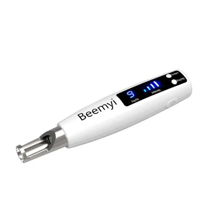 Stylo de soin beauté laser plasma portable à picoseconde (élimination tatouage, tache de rousseur, grain de beauté), lumière bleue USB / lumière rouge USB