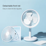Original Xiaomi Youpin SOLOVE USB Ventilateur de bureau électrique rechargeable, mini ventilateur pour bureau, dortoir avec 3 vitesses, SOLOVE