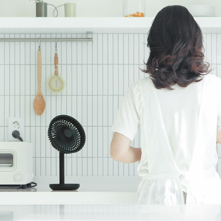 Original Xiaomi Youpin SOLOVE USB Ventilateur de bureau électrique rechargeable, mini ventilateur pour bureau, dortoir avec 3 vitesses, SOLOVE