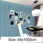 Papier peint autocollant créatif en brique PVC auto-adhésive, décoration murale étanche pour chambre et salon, rouleau de papier peint, taille : 45 x 1000 cm