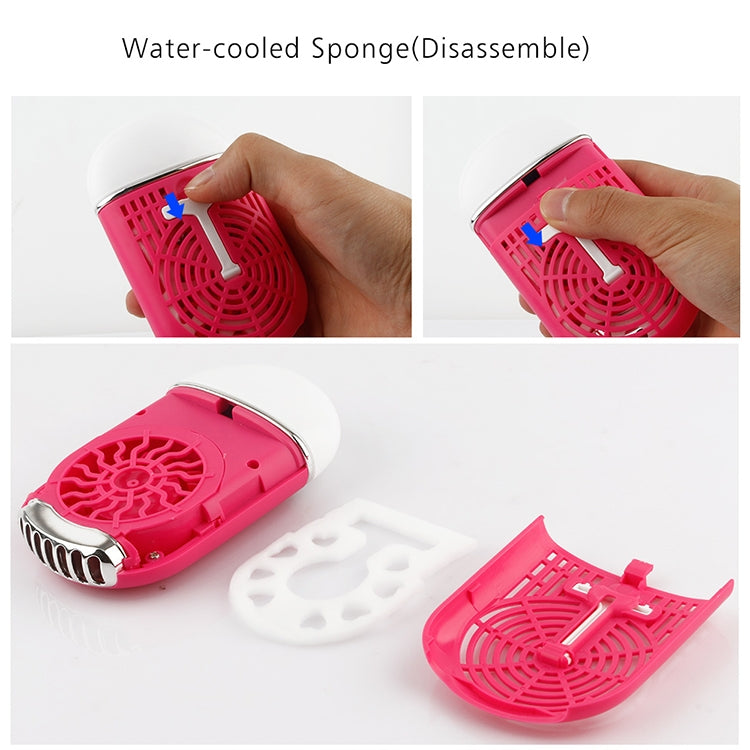 Mini-ventilateur portable à main avec fonction de réfrigération et chargement USB