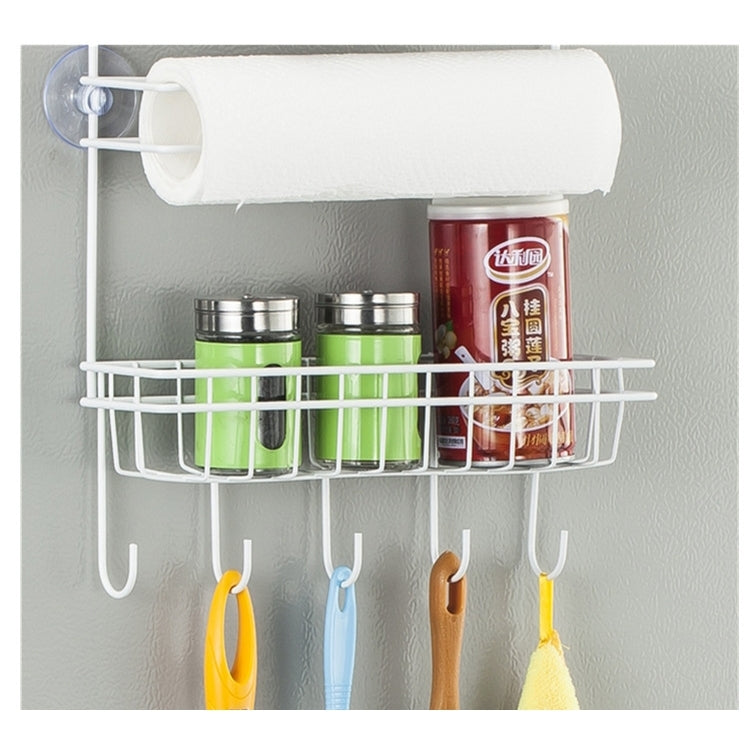 Étagère de Rangement Multicouche pour Réfrigérateur, Support Mural Latéral, Organisateur de Cuisine Multifonctionnel, Ménager, Taille : 25 x 9,5 x 62 cm, 25 x 9,5 x 62 cm