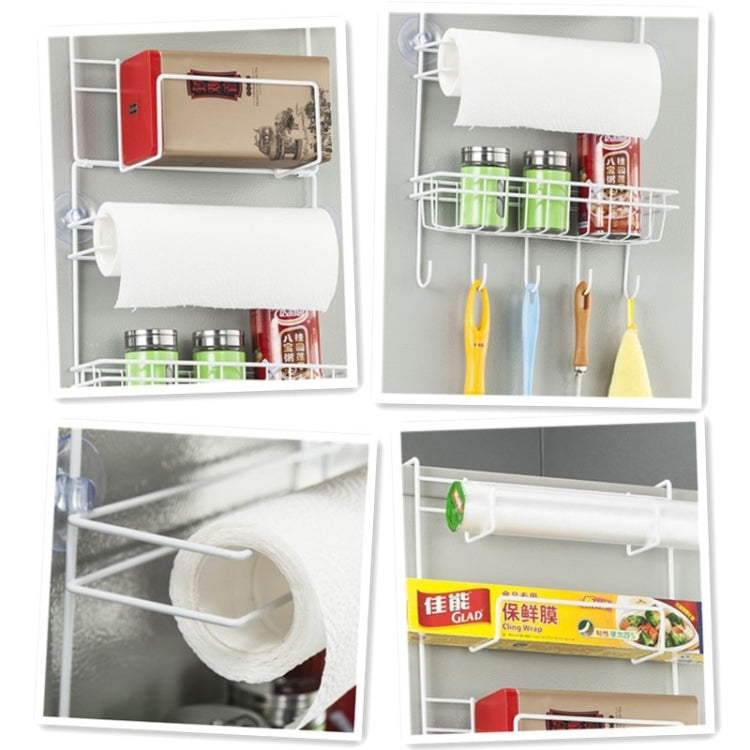 Étagère de Rangement Multicouche pour Réfrigérateur, Support Mural Latéral, Organisateur de Cuisine Multifonctionnel, Ménager, Taille : 25 x 9,5 x 62 cm, 25 x 9,5 x 62 cm
