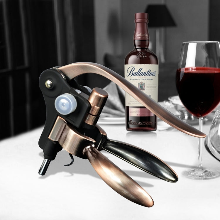 Ouvre-bouteille en forme de lapin rétro en alliage de zinc + ABS, tire-bouchon pour bouteille de vin de Porto, taille : 18 x 14,5 x 4,7 cm, alliage de zinc