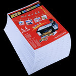 50 feuilles de papier photo brillant imperméable A4 (8,3 x 11,7 pouces) pour imprimantes à jet d'encre