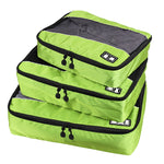 3 Pièces/Ensembles Sac de rangement multifonctionnel en polyester 210D imperméable pour vêtements de voyage et sous-vêtements, texture football