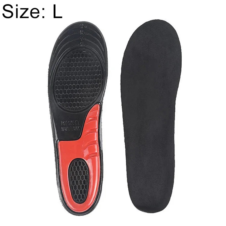 1 paire de semelles de sport résistantes aux chocs pour entraînement militaire, souples et confortables, semelles épaisses extensibles, Taille : L(43-46)