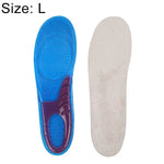 1 paire de semelles de sport résistantes aux chocs pour entraînement militaire, souples et confortables, semelles épaisses extensibles, Taille : L(43-46)