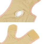 Masque double menton en Lycra couleur chair, respirant, liftant et soin de la peau, Taille : S