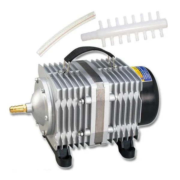 ACO-018A Pompe à air électromagnétique 520W 200L/min compresseur pour aquarium fruits de mer, augmentation du débit d'oxygène, prise US, ACO-018A