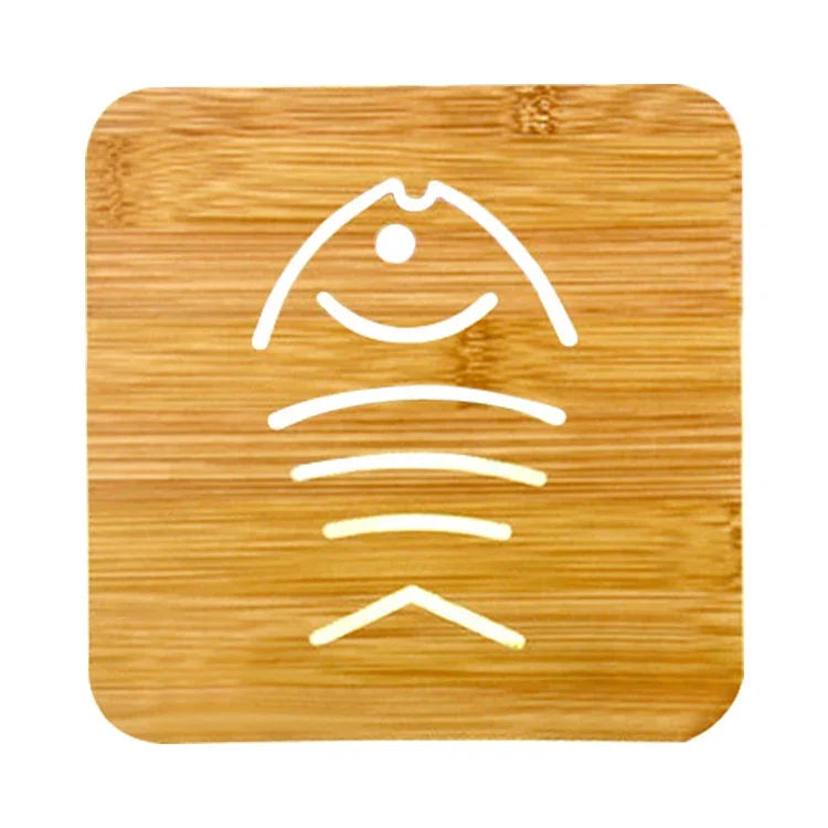 Lot de 5 sous-verres mignons de style dessin animé pour table de cuisine, sous-verres isolants, livraison de style aléatoire, sets de table 2