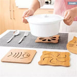 Lot de 5 sous-verres mignons de style dessin animé pour table de cuisine, sous-verres isolants, livraison de style aléatoire, sets de table 2