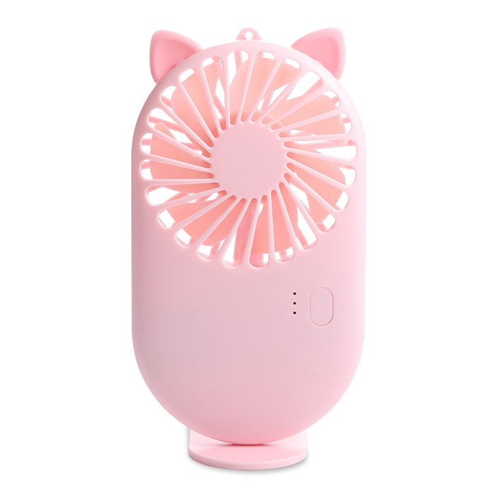 Mini ventilateur de poche portable à chargement USB avec 3 vitesses