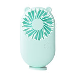 Mini ventilateur de poche portable à chargement USB avec 3 vitesses