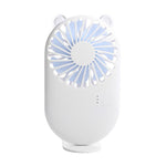 Mini ventilateur de poche portable à chargement USB avec 3 vitesses
