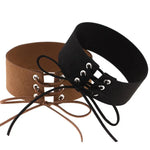 2 PCS Collier simple personnalité punk sexy à col attaché en velours, livraison couleur aléatoire, SFXQ