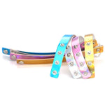 2 PCS Collier ras-du-cou laser en forme de cœur Harajuku européen et américain, livraison couleur aléatoire, QCTX