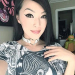 Collier ras-du-cou punk en cuir PU forme cœur Harajuku japonais, mode féminine, livraison couleur aléatoire, TXXQ