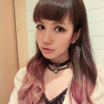 Bracelet collier ras-du-cou en cuir avec cadenas en forme de cœur punk Harajuku européen et américain, livraison couleur aléatoire, TXXQ05