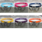 Bracelet collier ras-du-cou en cuir avec cadenas en forme de cœur punk Harajuku européen et américain, livraison couleur aléatoire, TXXQ05