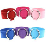 2 PCS Bracelet simple rond en velours mode européenne et américaine, bracelet manchette en métal, livraison couleur aléatoire