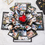 Album fait main hexagonal surprise, boîte photo créative, boîte cadeau étoile, album fait main