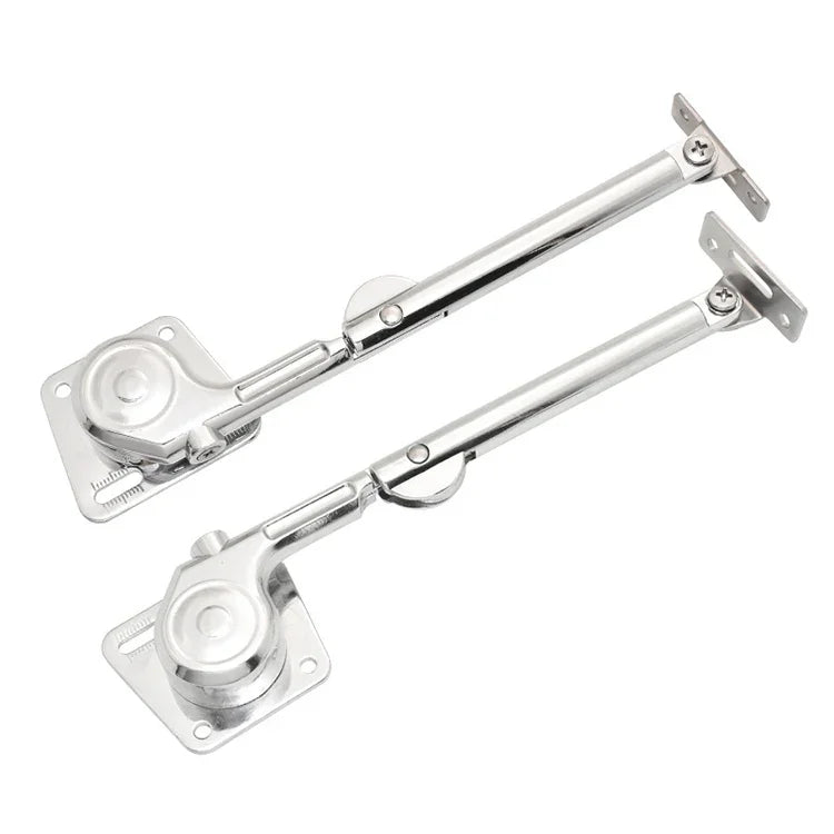 Tige hydraulique de porte à bascule pour armoire, tampon d'amortissement de porte inférieure, support pliant, tige de pression de support