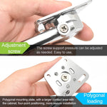 Tige hydraulique de porte à bascule pour armoire, tampon d'amortissement de porte inférieure, support pliant, tige de pression de support
