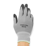 Gants de travail d'électricien confortables en caoutchouc nitrile antidérapant et résistants à l'usure, taille : L, L