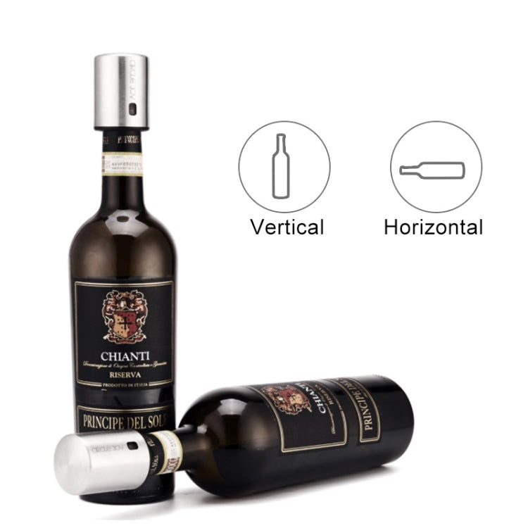 Bouchon de bouteille de vin Xiaomi Youpin Circle Joy d'origine en acier inoxydable à vide avec mémoire, Bouchon de bouteille de vin