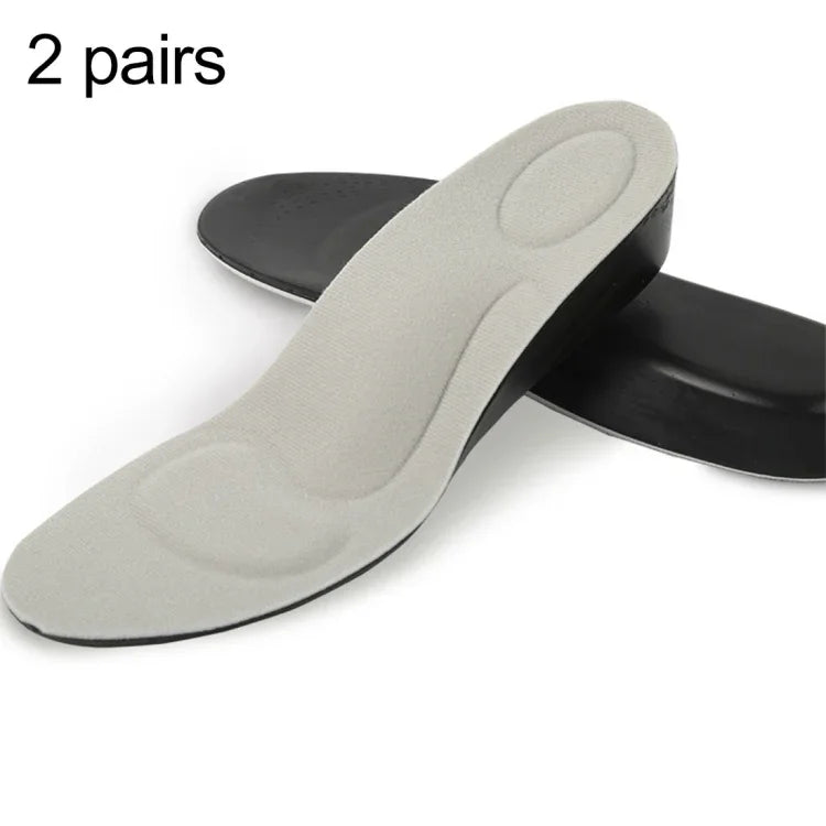 Semelles sport respirantes en PU pour augmentation de la taille de 3,5 cm, Taille : L, Taille : L (3,5 cm)